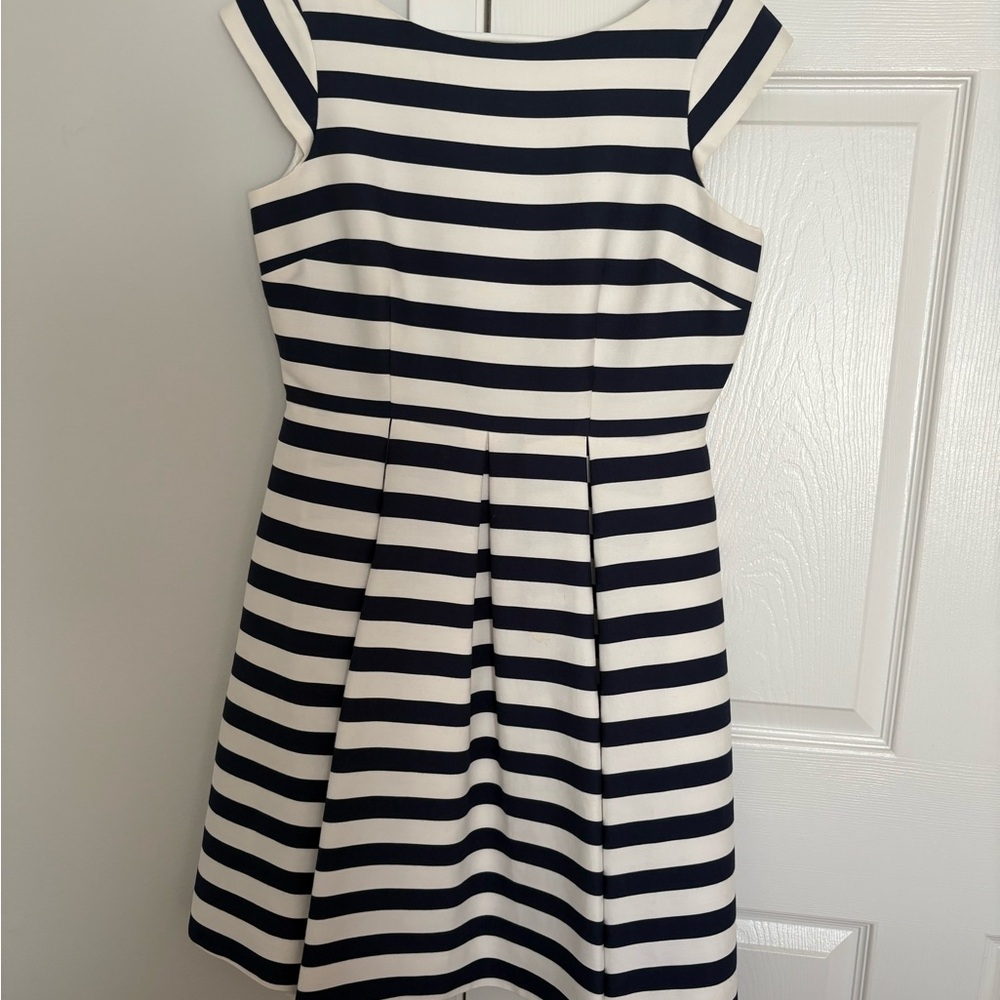 Kate Spade Striped Black and White Mini Dress